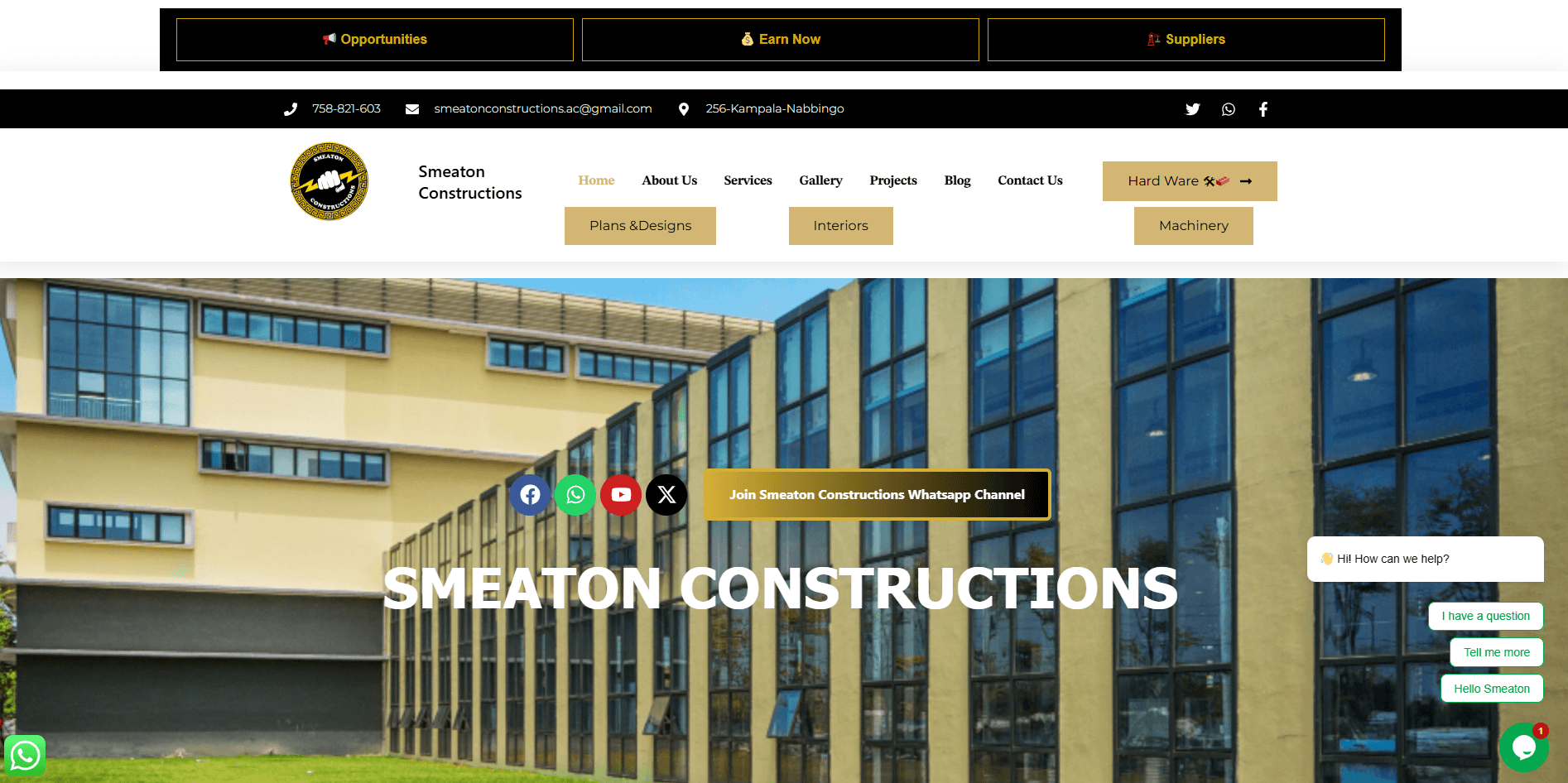 Smeaton Constructions Website